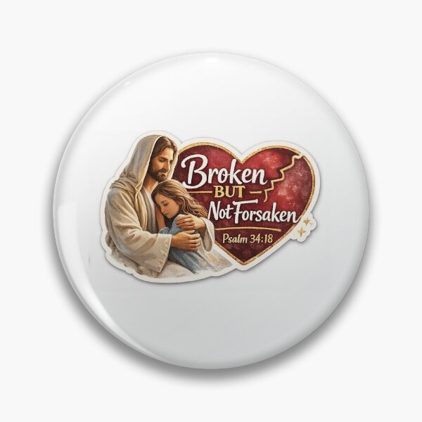 Item preview, Broken but not forsaken designed and sold by Gina Deals Shop.