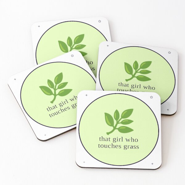 Item preview, That Girl Who Touches Grass — Outdoorsy Nature Aesthetic designed and sold by Sixième Studio.