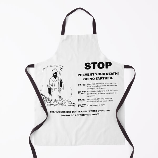 Item preview, Cave Diving Warning Sign 2 Ojos designed and sold by veryarticulated.