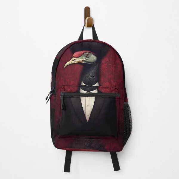 Item preview, Anthropomorphic Bird Being in Formal Attire - Surrealist Art with Vintage and Elegant Style designed and sold by Hipatye26.