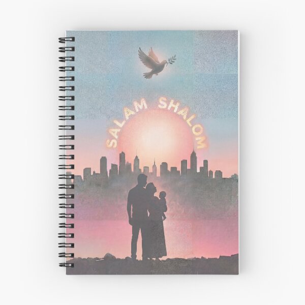 Item preview, Salam Shalom - United Family and Peace Dove designed and sold by Rhyme & Rag.