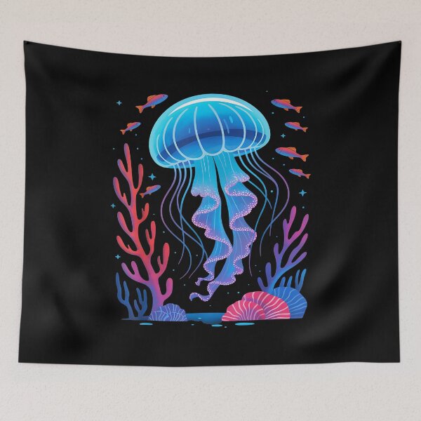 Item preview, Glowing Jellyfish designed and sold by Boutkimaewab.