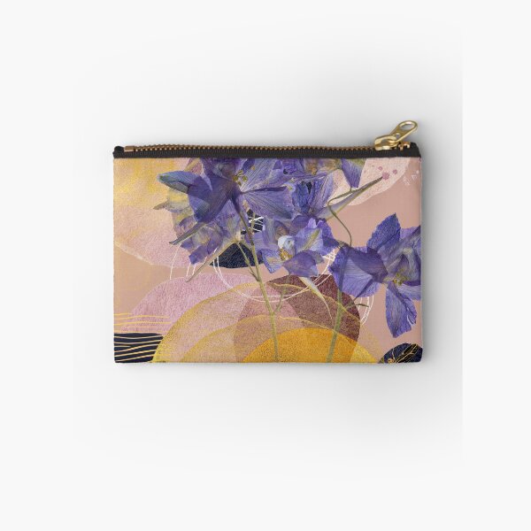 Item preview, Modern Purple Botanical Art with Gold Accents designed and sold by TheArtVera.