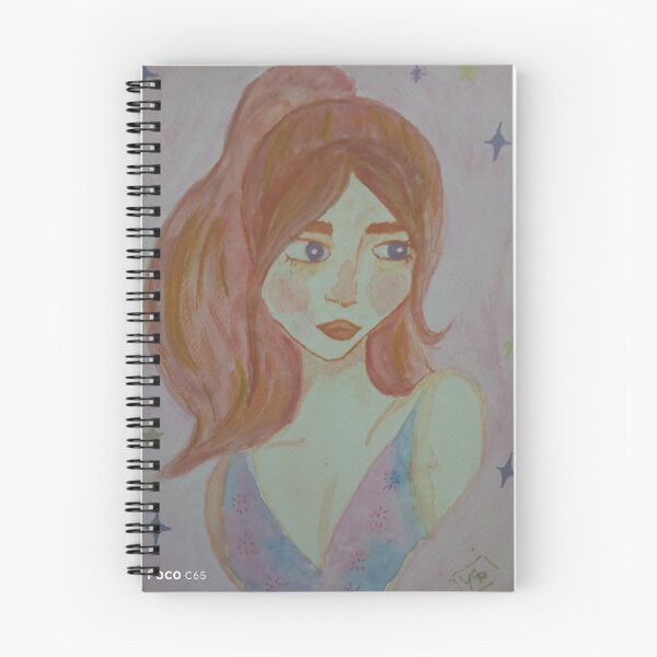 Item preview, Lilac girl designed and sold by ElBuhoilustra.