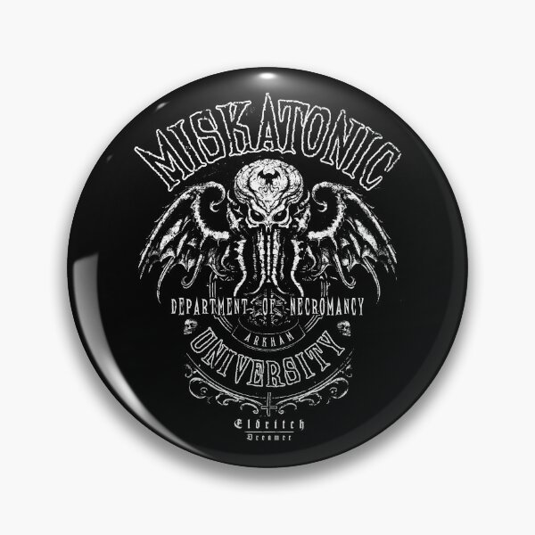 Item preview, Miskatonic University Department of Necromancy – Lovecraft Dark Academia Horror designed and sold by eldritchdreamer.