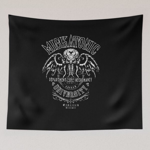 Item preview, Miskatonic University Department of Necromancy – Lovecraft Dark Academia Horror designed and sold by eldritchdreamer.
