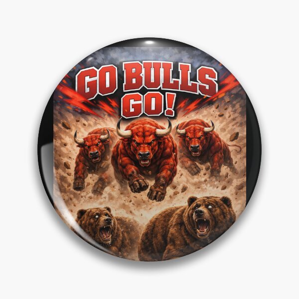 Item preview, Go Bulls Go designed and sold by TraderCave.