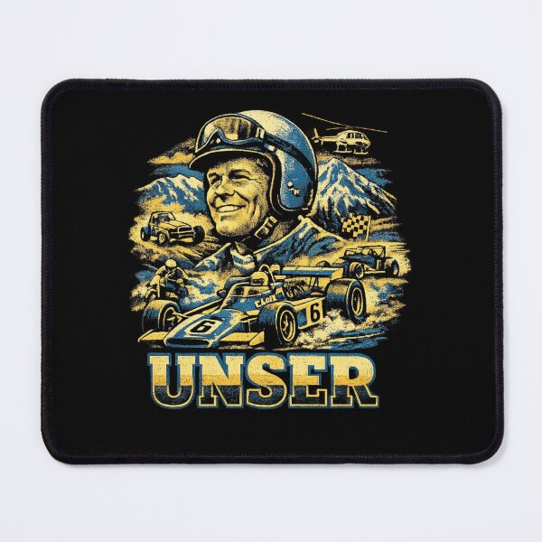 Item preview, Bobby Unser Vintage Racing designed and sold by TheArtOfCar.