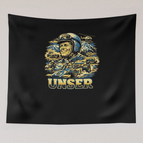 Item preview, Bobby Unser Vintage Racing designed and sold by TheArtOfCar.