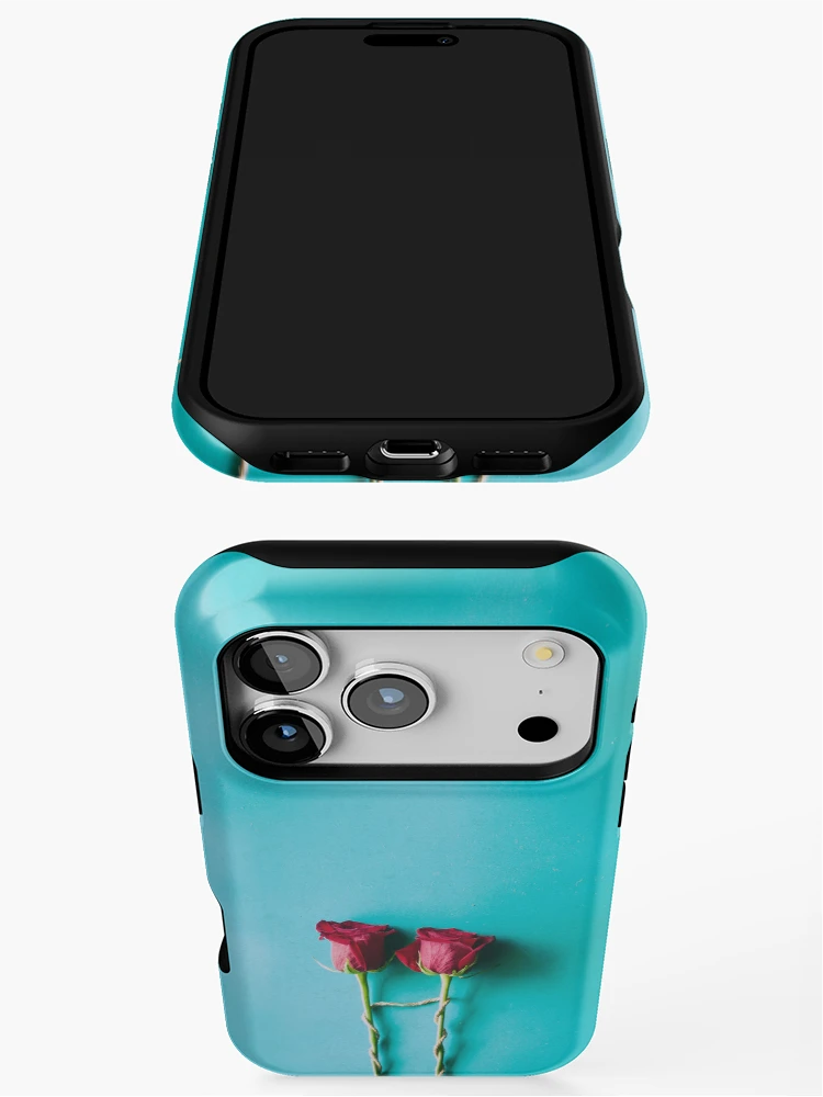 Thumbnail 3 of 4, iPhone Case, Two Roses Bound Together designed and sold by RubyDelAngel.