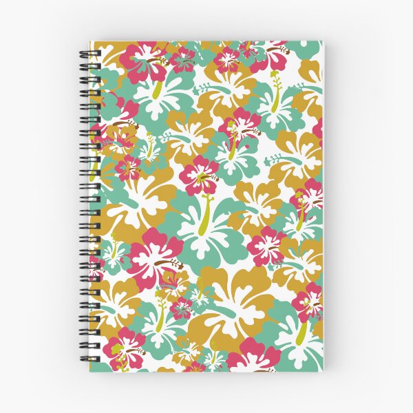 Item preview, Tropical Hawaiian Hibiscus Floral Pattern designed and sold by Studio Yvonne .
