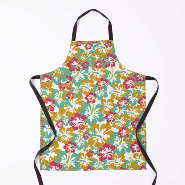 Item preview, Tropical Hawaiian Hibiscus Floral Pattern designed and sold by Studio Yvonne .