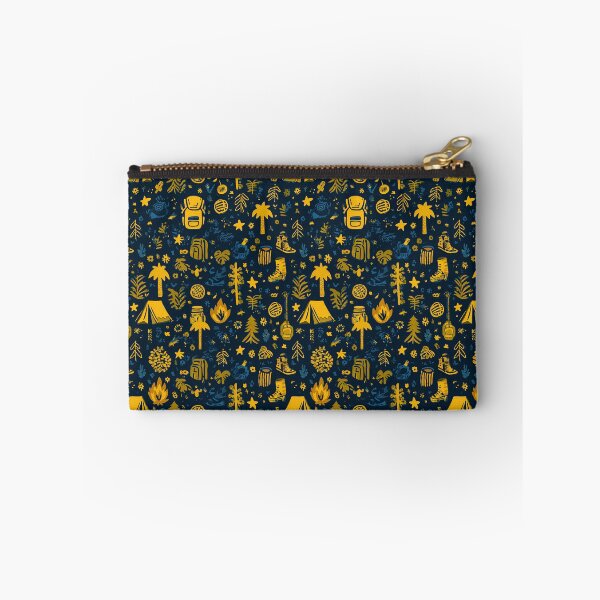 Item preview, Starry Night Blue Camping and Trees designed and sold by Piotrek0001.