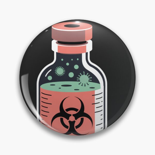 Item preview, Bottle Toxic Resident Evil designed and sold by Farinsta.