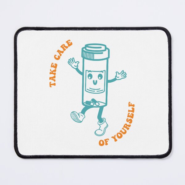 Item preview, Take Care of Yourself Pill Bottle – Cute Pharmacy Cartoon | Healthcare Worker Gift designed and sold by Pao's Mind.