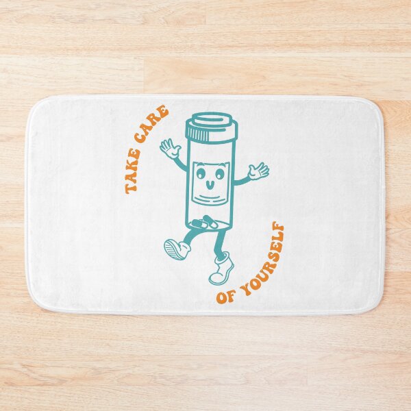 Item preview, Take Care of Yourself Pill Bottle – Cute Pharmacy Cartoon | Healthcare Worker Gift designed and sold by Pao's Mind.