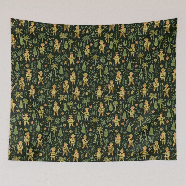 Item preview, Dark Green Scout and Forest Doodle designed and sold by Piotrek0001.