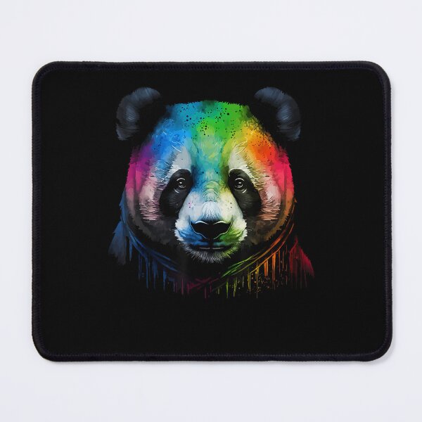 Item preview, Panda Colorful Pop Art Splash Art Tie Dye Rainbow designed and sold by Boutkimaewab.