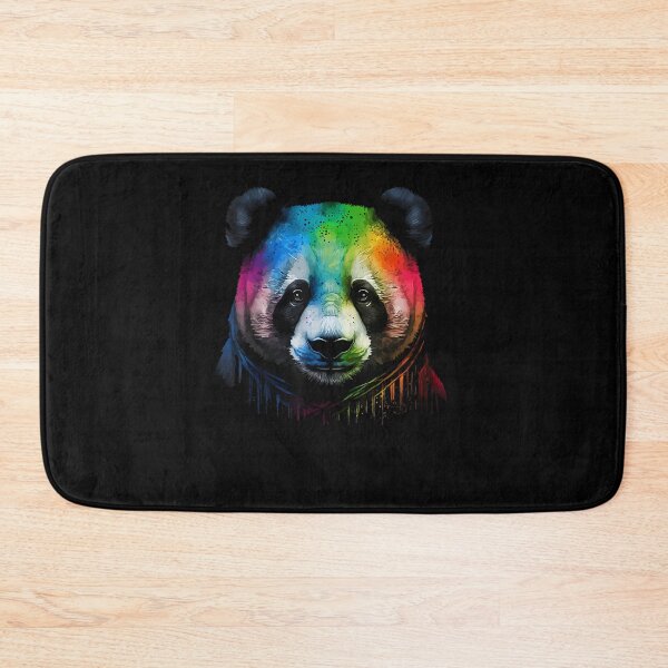 Item preview, Panda Colorful Pop Art Splash Art Tie Dye Rainbow designed and sold by Boutkimaewab.