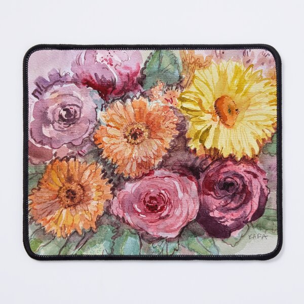 Item preview, Watercolor Flower Bouquet designed and sold by Kara Draws.