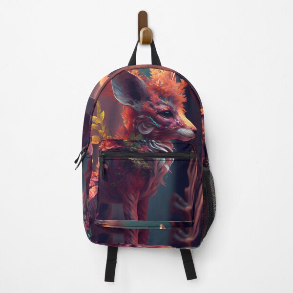 Item preview, Fantastic Deer in Autumnal-Vegetal Style - Fantastic Art that Unites Fauna and the Botanical World designed and sold by Hipatye26.