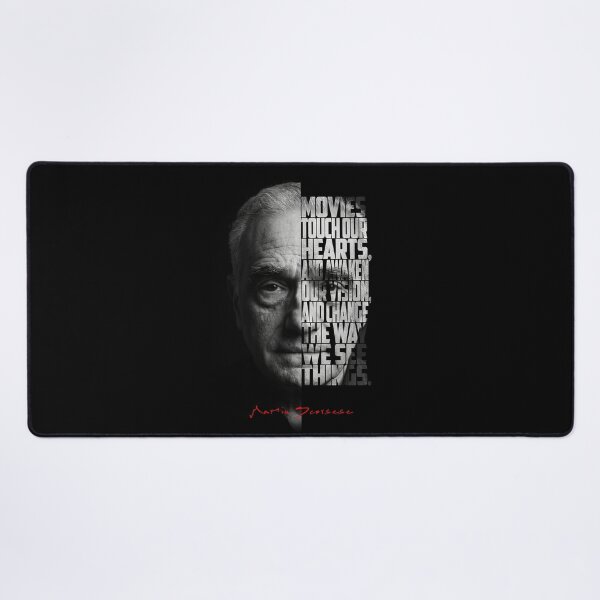 Item preview, Black and white Martin Scorsese Legendary Director quote. designed and sold by Enea Kelo.