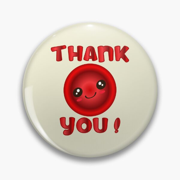 Item preview, Blood donation thank you designed and sold by minimalartstory.
