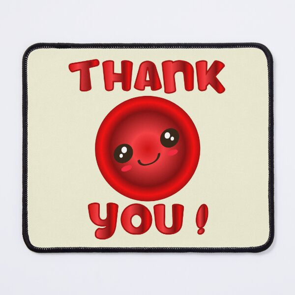 Item preview, Blood donation thank you designed and sold by minimalartstory.
