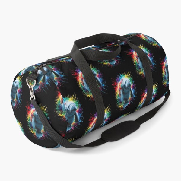 Item preview, Colorful Paint Splash Cute Manatee Art Graphic designed and sold by Boutkimaewab.