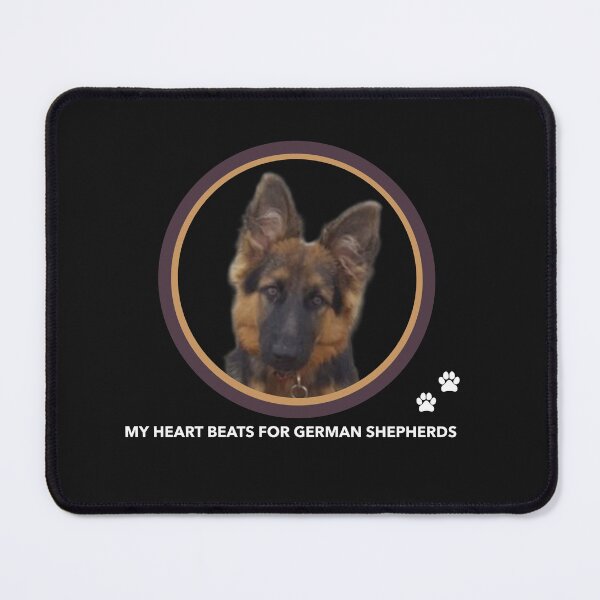Item preview, My heart beats for German Shepherds designed and sold by ywmdesign.