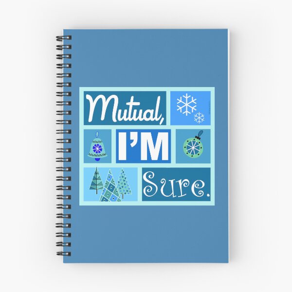 Item preview, Mutual I'm Sure Blue designed and sold by Normbot2000.