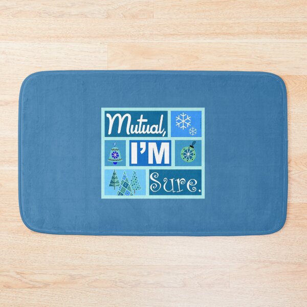 Item preview, Mutual I'm Sure Blue designed and sold by Normbot2000.