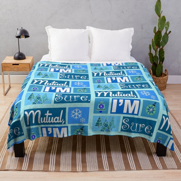 Item preview, Mutual I'm Sure Blue designed and sold by Normbot2000.