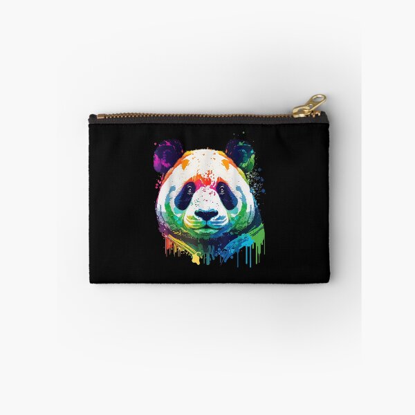 Item preview, Panda Colorful Pop Art Splash Art Tie Dye Rainbow designed and sold by Boutkimaewab.