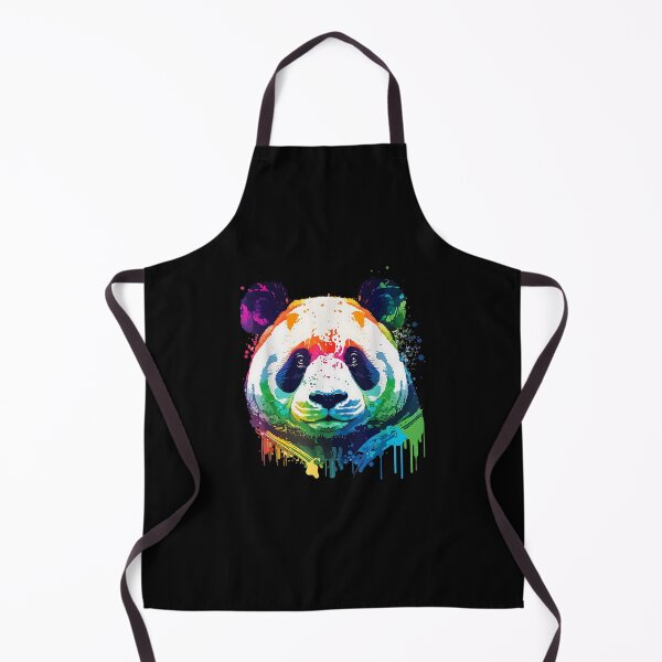 Item preview, Panda Colorful Pop Art Splash Art Tie Dye Rainbow designed and sold by Boutkimaewab.