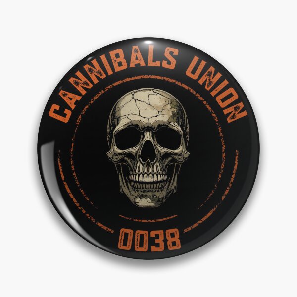 Item preview, Cannibals Union 0038 orange designed and sold by Sangeros.