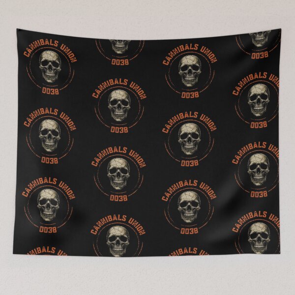 Item preview, Cannibals Union 0038 orange designed and sold by Sangeros.