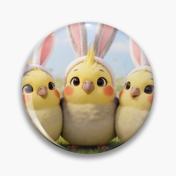 Item preview, Cute Easter Cockatiel  designed and sold by Laupes.