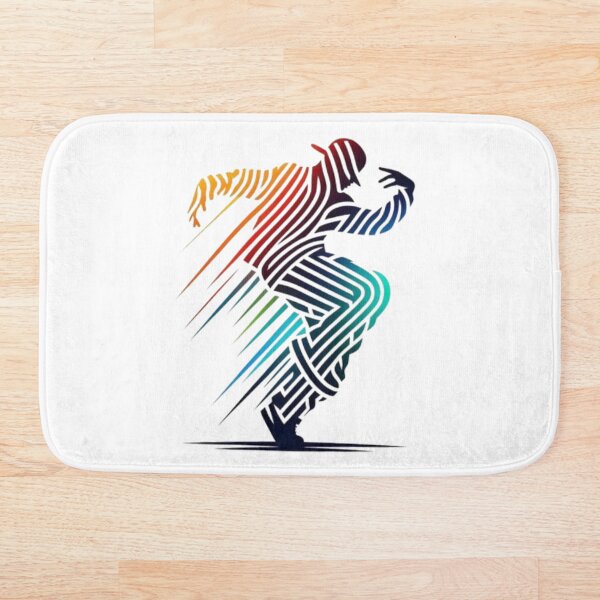 Artikelvorschau, Abstrakte Streetdance-Hip-Hop-Silhouette entworfen und verkauft von Bulk order available .