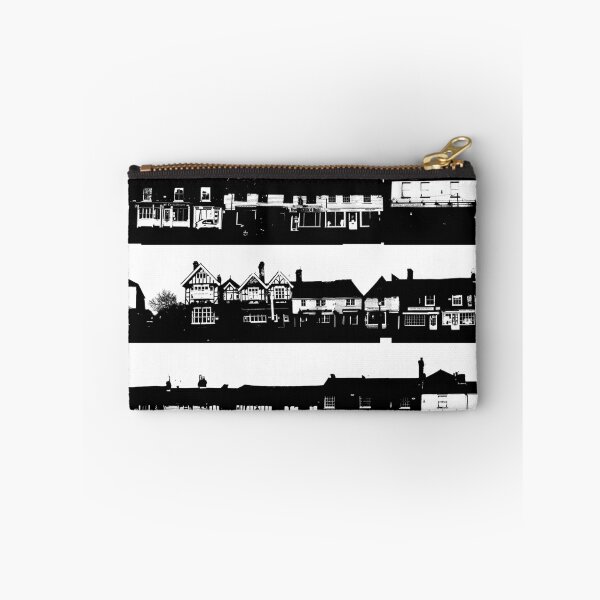 Item preview, Headcorn Village shops silhouette black & white designed and sold by Katy Fryd.