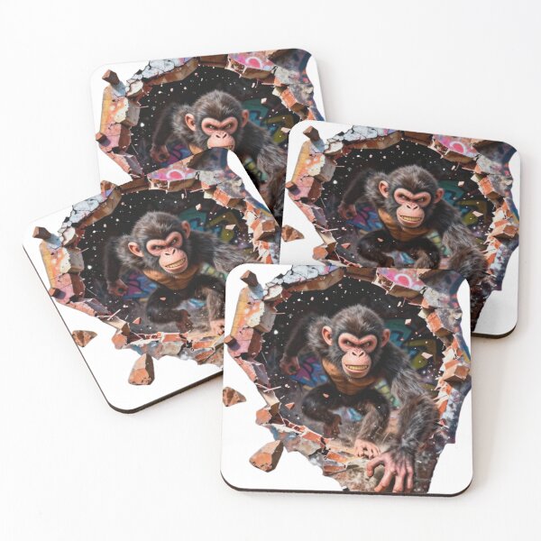 Item preview, Punch Monkey – Funny Retro Meme Design for Trend Lovers designed and sold by Sweet Dreams & Fantasia.