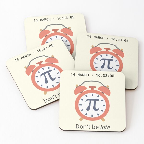 Artikelvorschau, Unser Pi-Treffen | Lustiges Mathe-Wecker-Design zum Pi-Tag | Kräftiger Kontrast entworfen und verkauft von Aurora Store .