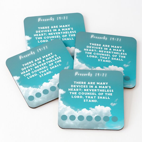 Item preview, Proverbs 19:21 designed and sold by Undonemadenew.