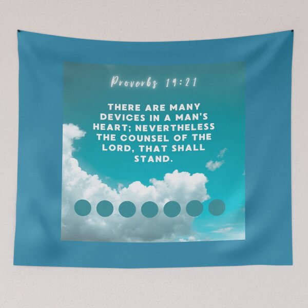 Item preview, Proverbs 19:21 designed and sold by Undonemadenew.