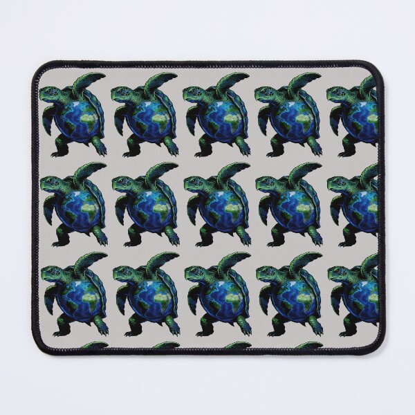 Item preview, Earth Day Sea Turtle Planet Shell Ocean World designed and sold by MythicCotton.