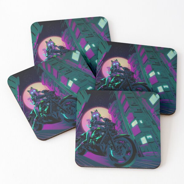 Item preview, Clementine |Neon Night Rider| designed and sold by Nyx Creates.