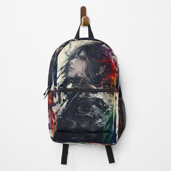 Item preview, Crimson Eye Warrior – Dark Anime Cosmic Aesthetic designed and sold by Dyan4.