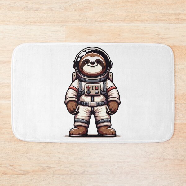 Item preview, Funny Astronaut Sloth – Cute Space Sloth Gift Design designed and sold by CyfroweMysli.