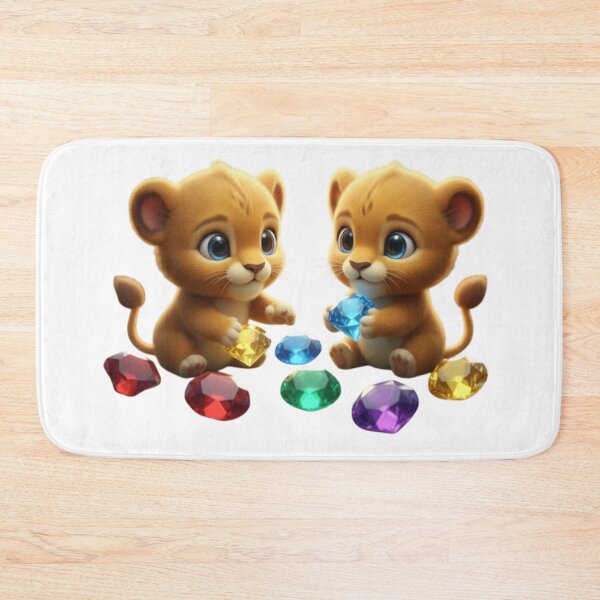 Item preview, Lion cubs and jewels designed and sold by PP&RAINBOW SHOP.