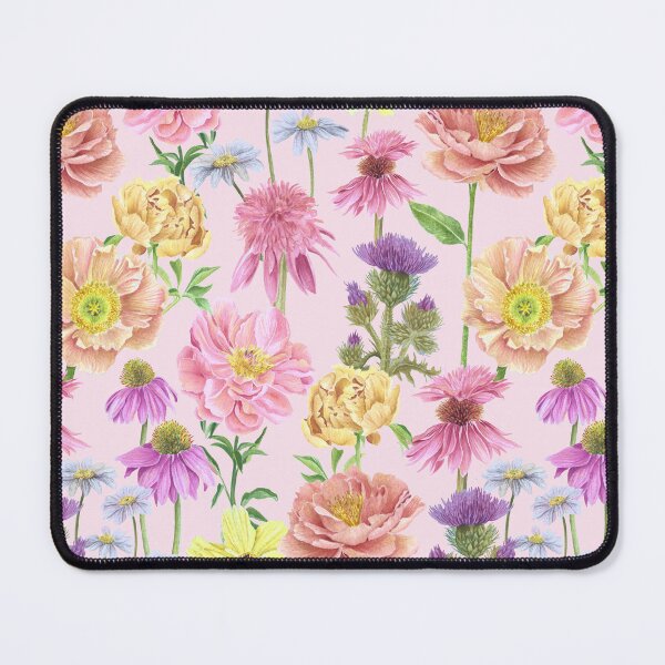 Aperçu de l'œuvre Modèle de fleurs sauvages aquarelle créée et vendue par ReaDillo.